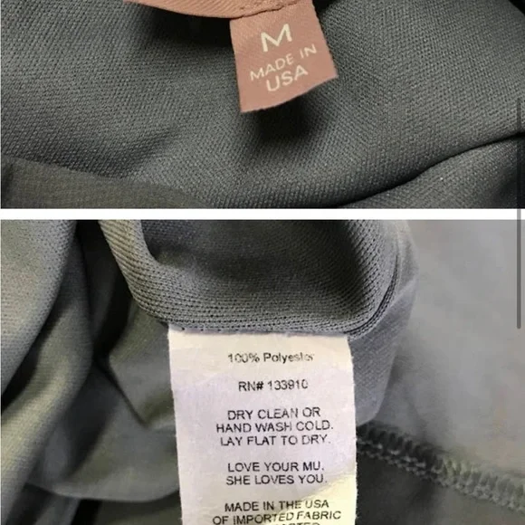 Show Me Your Mumu Claire Midi Dress M Square Neck Smocked High Slit Chiffon - Picture 3 of 4